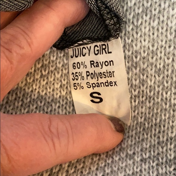 Juicy Girl Black Lace Top - Picture 9 of 11